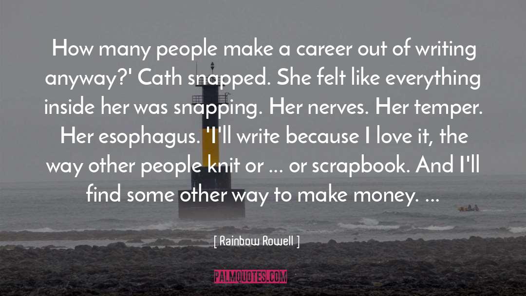 Fangirling quotes by Rainbow Rowell