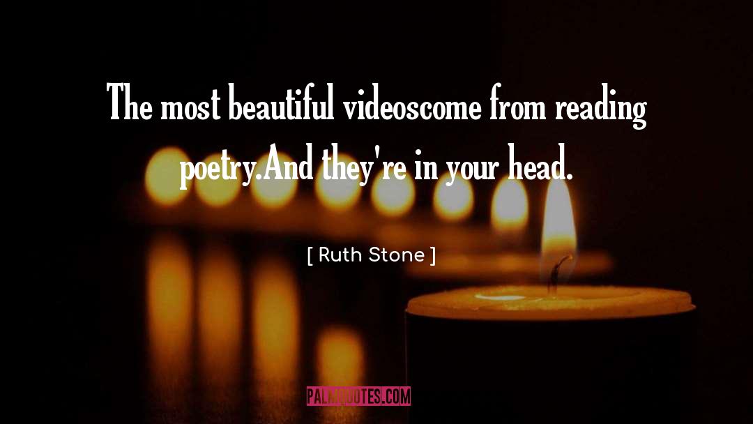 Fanis Videos quotes by Ruth Stone