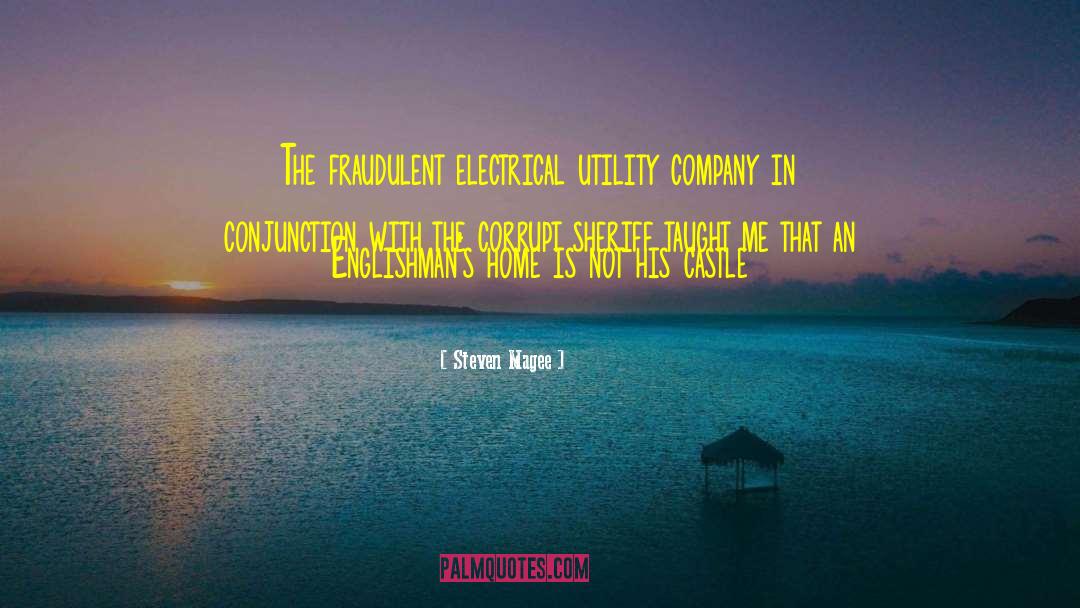Fannick Electric Frackville quotes by Steven Magee