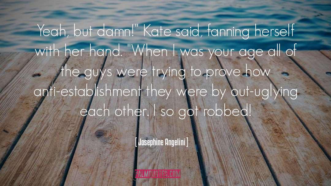Fanning quotes by Josephine Angelini