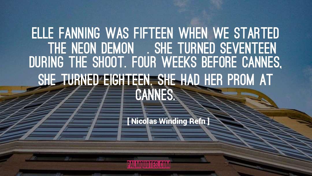 Fanning quotes by Nicolas Winding Refn