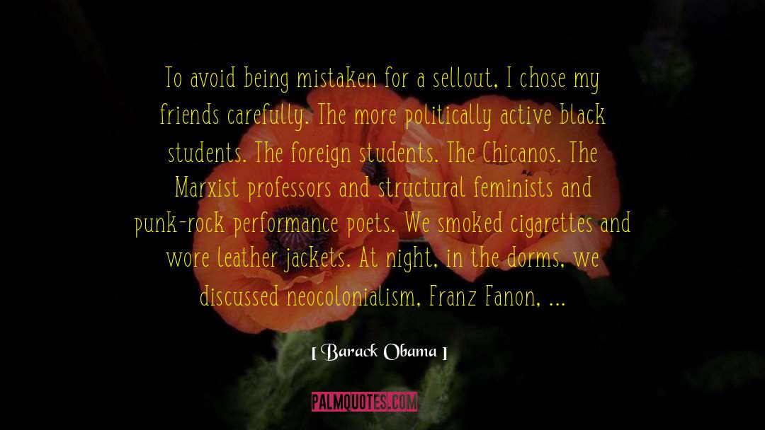 Fanon quotes by Barack Obama
