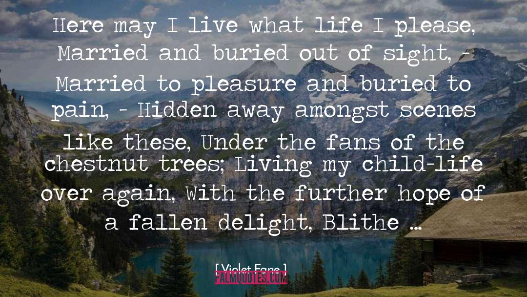 Fans quotes by Violet Fane