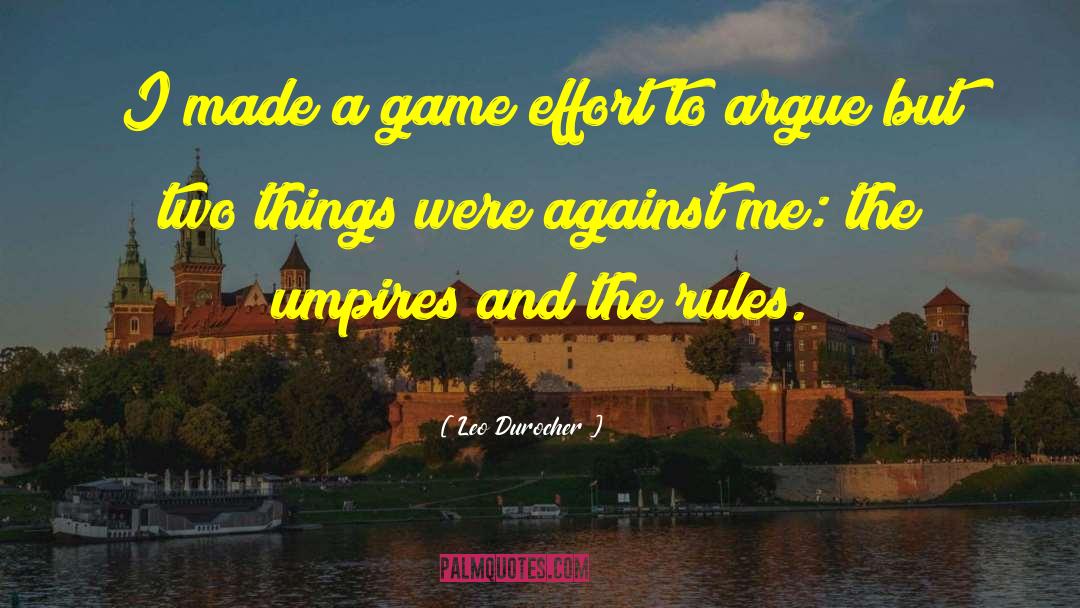 Fantabulous Game quotes by Leo Durocher