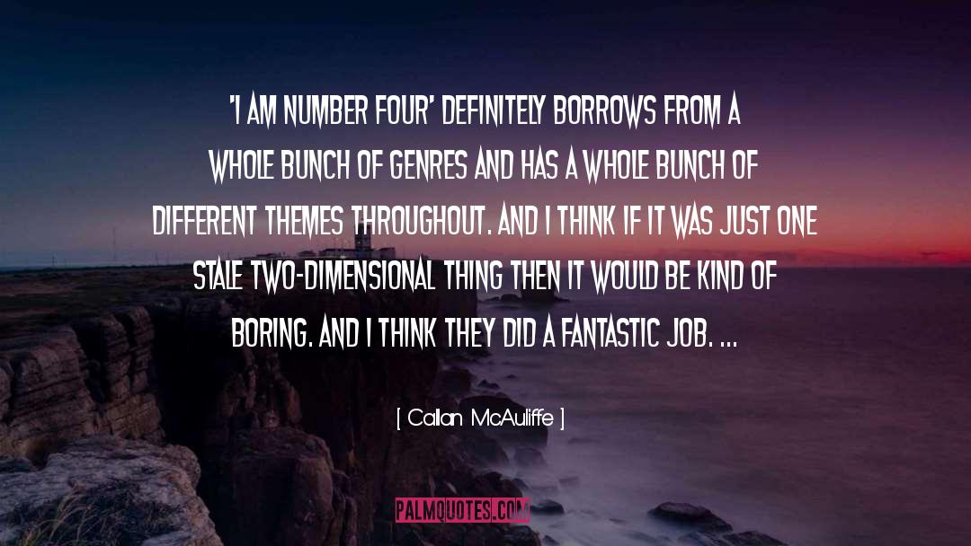 Fantastic Four quotes by Callan McAuliffe