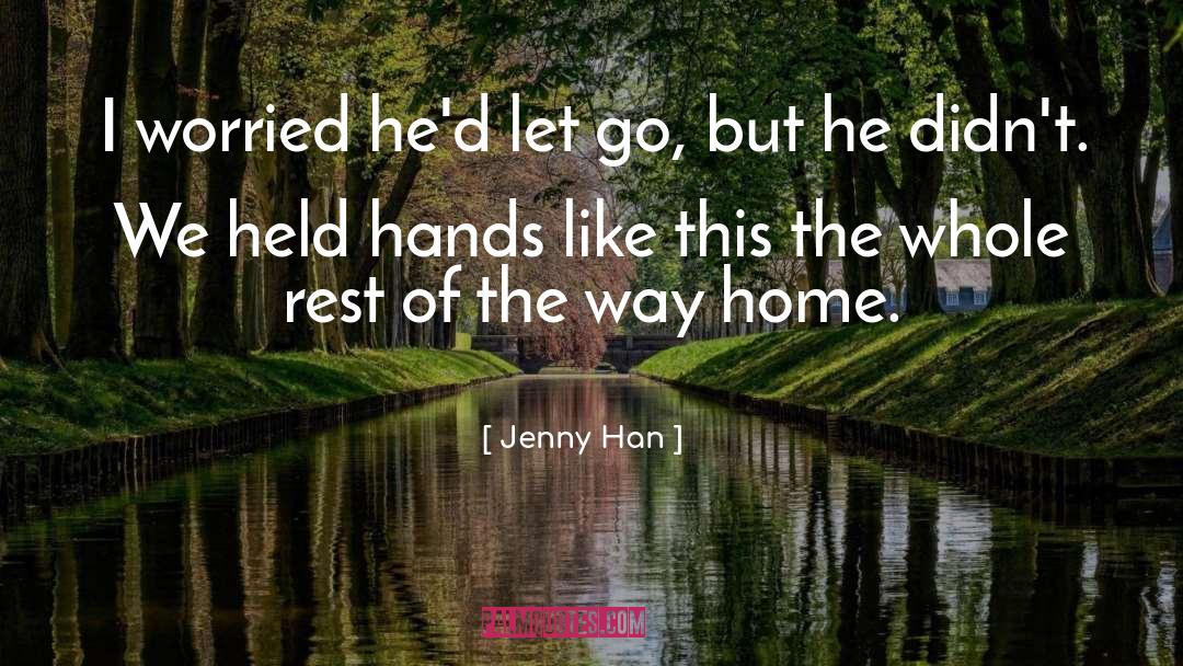 Fantastic quotes by Jenny Han