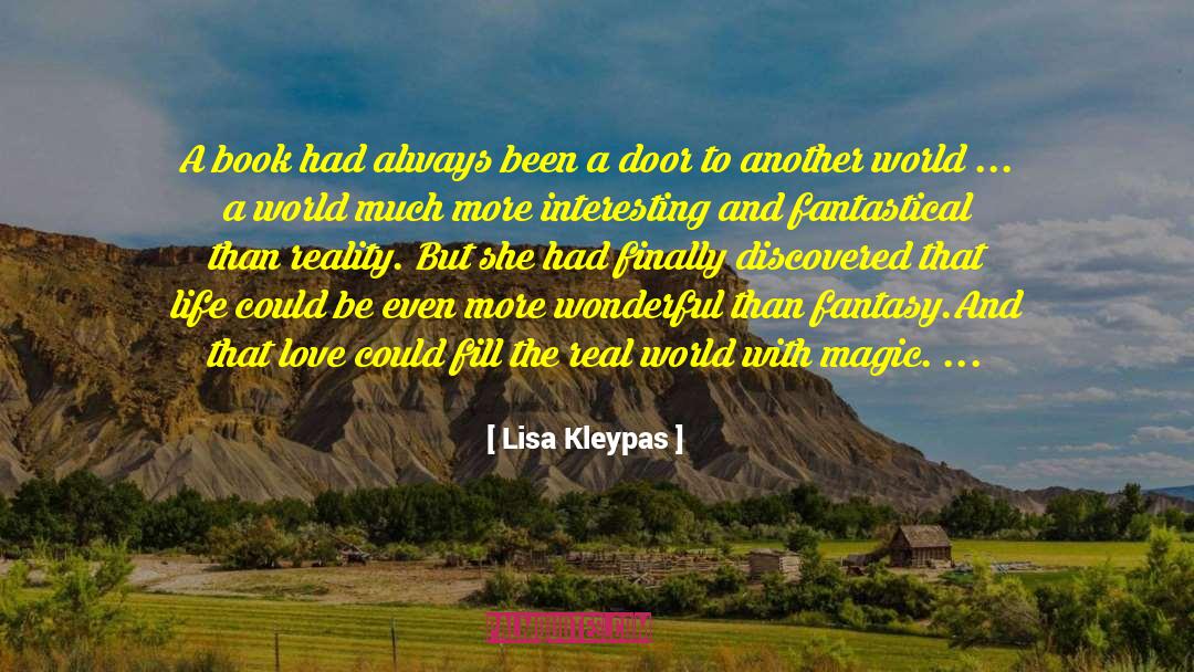 Fantastical quotes by Lisa Kleypas