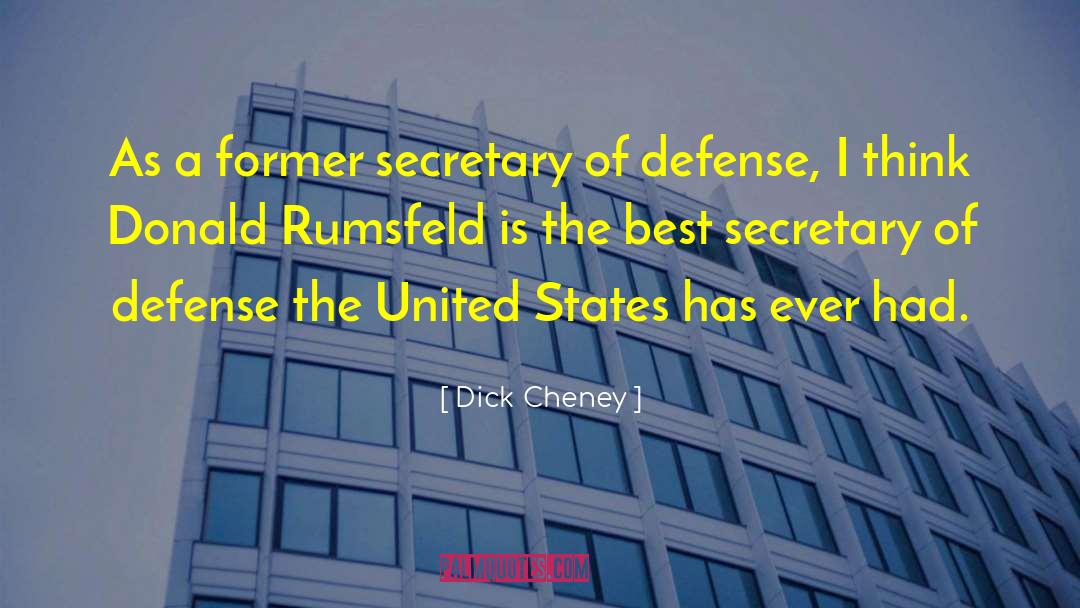 Fantastical Thinking quotes by Dick Cheney