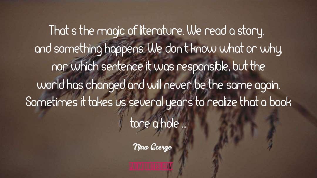 Fantasy And Magic quotes by Nina George