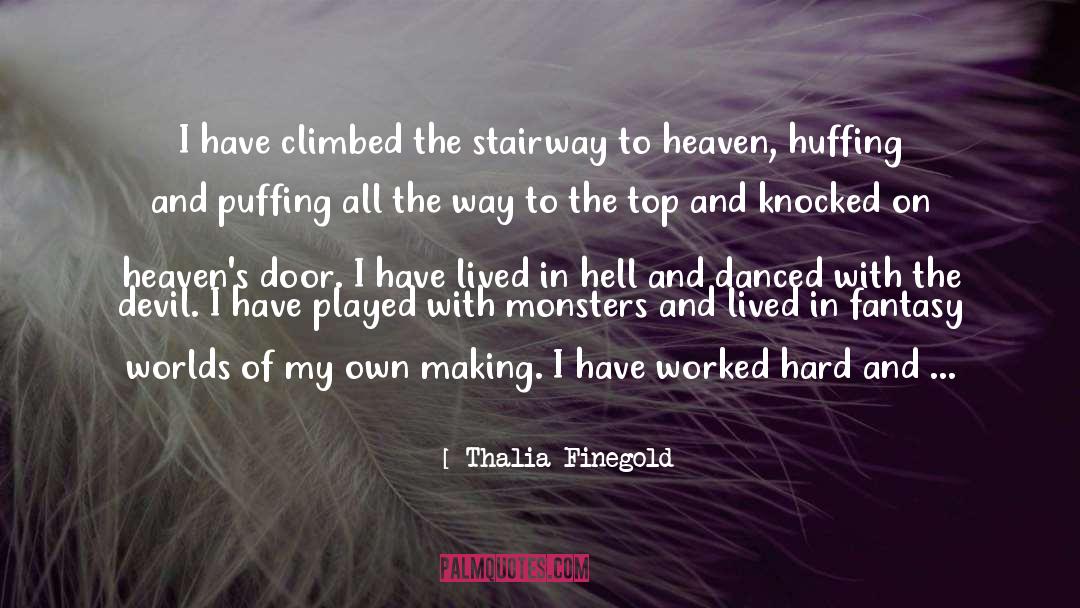 Fantasy Author quotes by Thalia Finegold