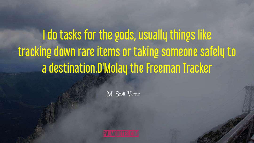 Fantasy Books quotes by M. Scott Verne