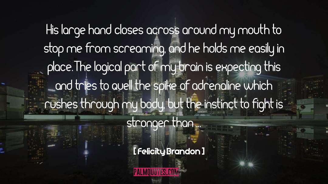 Fantasy Kidnap quotes by Felicity Brandon