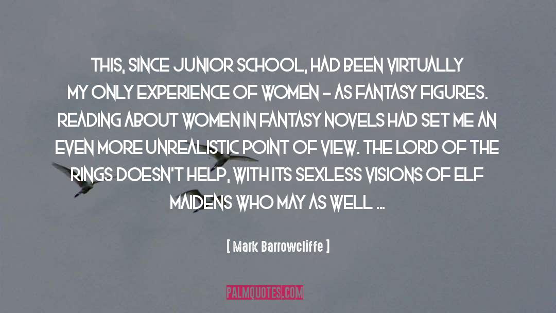 Fantasy Literature quotes by Mark Barrowcliffe