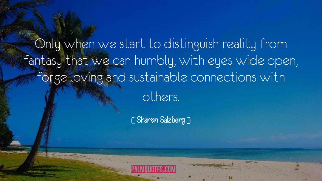 Fantasy Love quotes by Sharon Salzberg