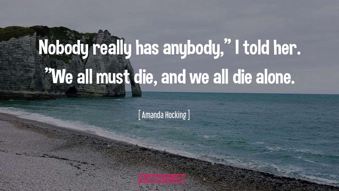 Fantasy Love quotes by Amanda Hocking