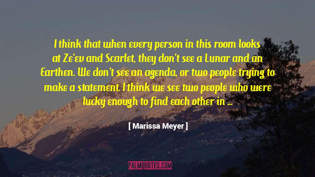 Fantasy Thriller quotes by Marissa Meyer