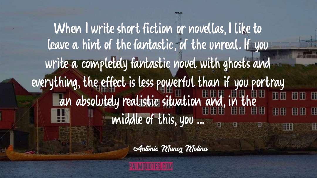 Fantasy Uppermg quotes by Antonio Munoz Molina