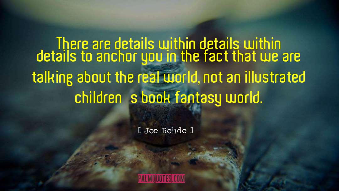 Fantasy World quotes by Joe Rohde