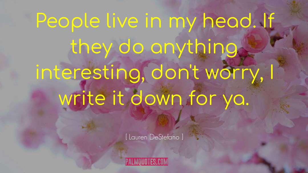 Fantasy Ya quotes by Lauren DeStefano