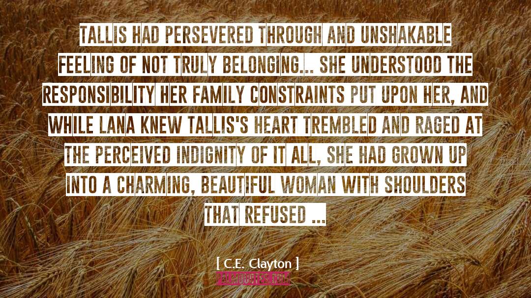 Fantasy Young Adult quotes by C.E. Clayton