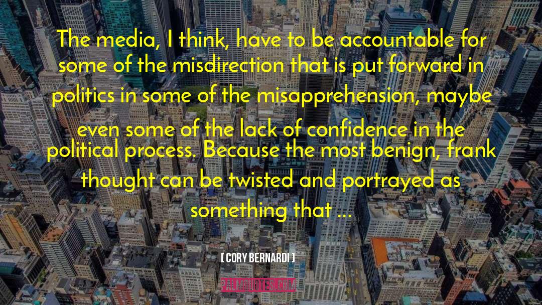 Fantomex Misdirection quotes by Cory Bernardi