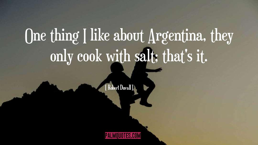 Fanzines Argentina quotes by Robert Duvall