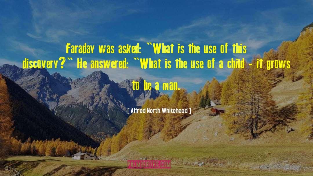 Faraday quotes by Alfred North Whitehead