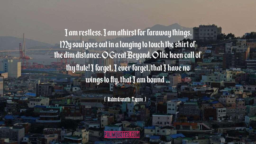 Faraway quotes by Rabindranath Tagore