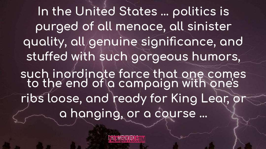 Farce quotes by H.L. Mencken