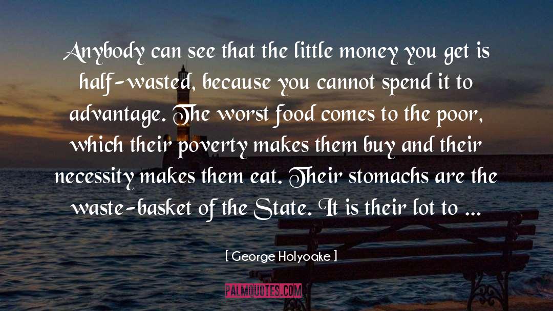 Farese Waste quotes by George Holyoake