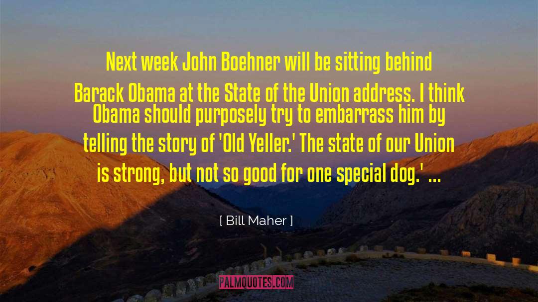 Farewell Address quotes by Bill Maher