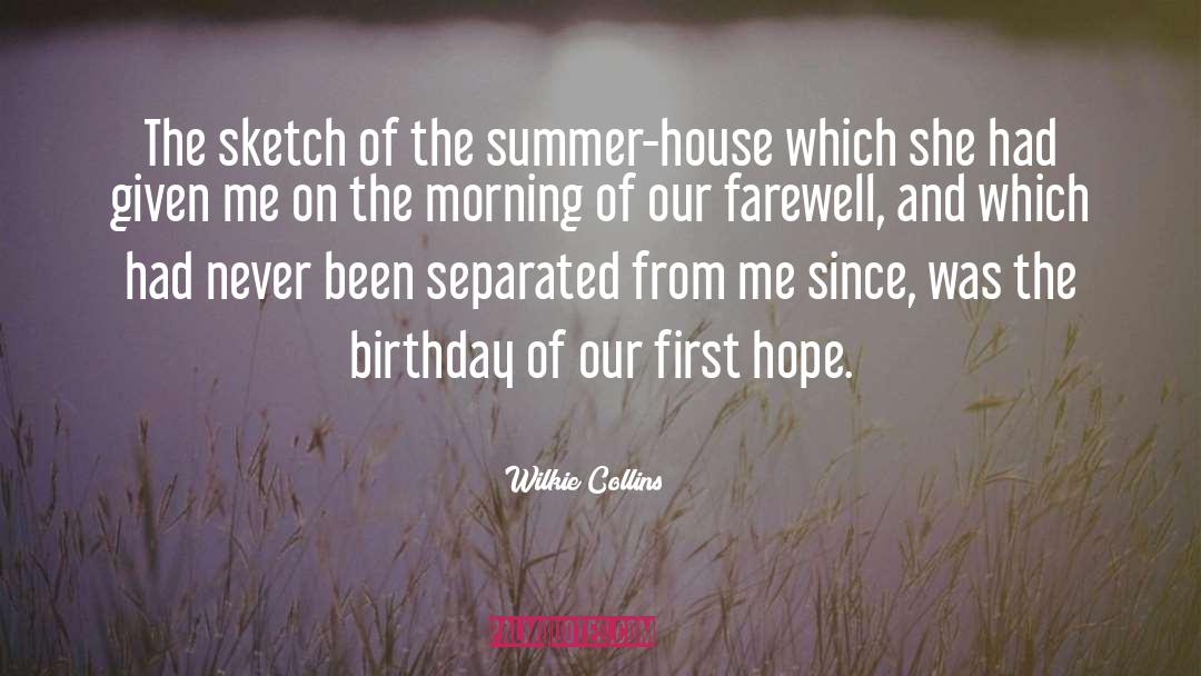 Farewell quotes by Wilkie Collins