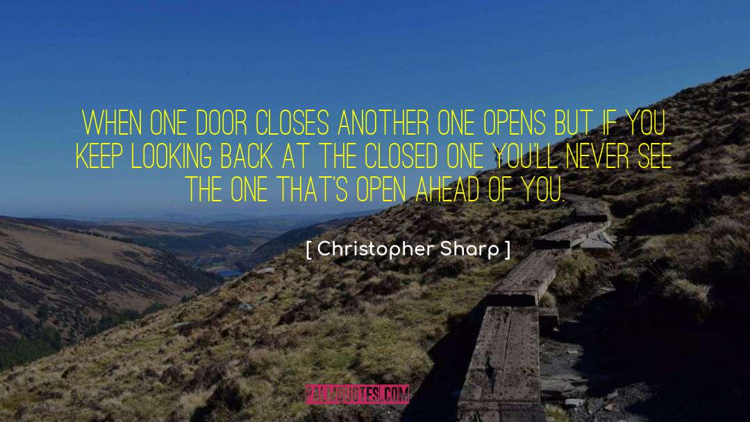 Farewell quotes by Christopher Sharp