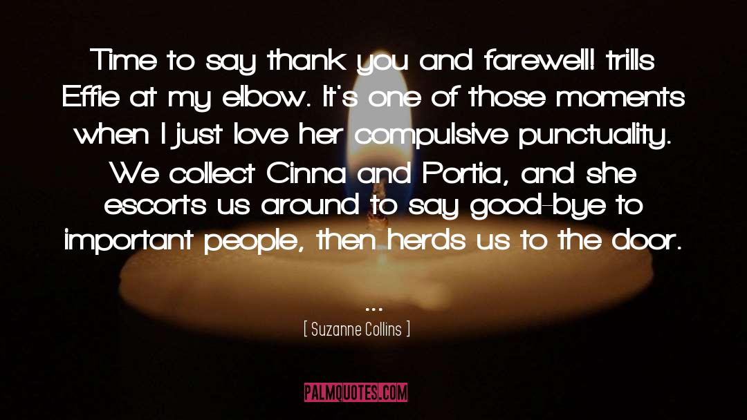 Farewell quotes by Suzanne Collins