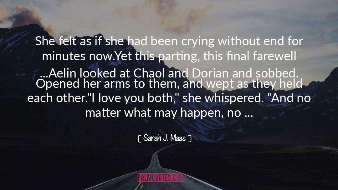 Farewell Reply quotes by Sarah J. Maas