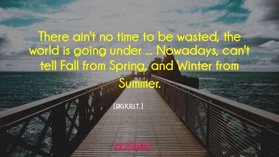 Farewell To Summer quotes by Big K.R.I.T.