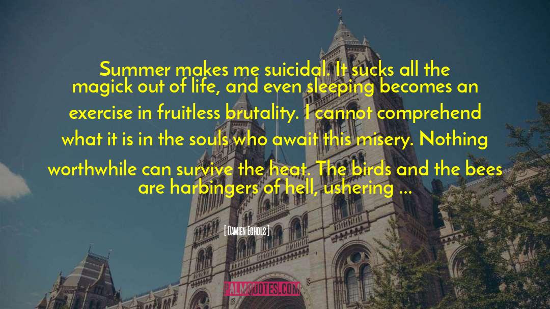 Farewell To Summer quotes by Damien Echols