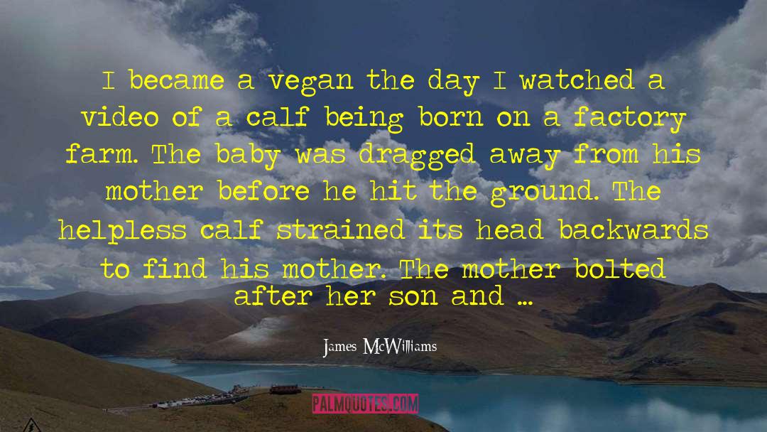 Farm Baby quotes by James McWilliams
