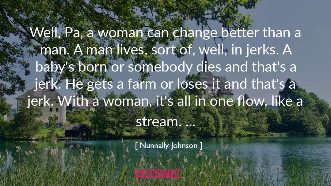 Farm Baby quotes by Nunnally Johnson