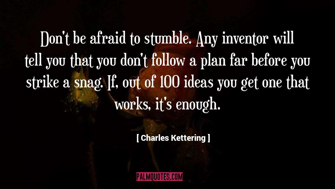 Farm Shops Ideas quotes by Charles Kettering