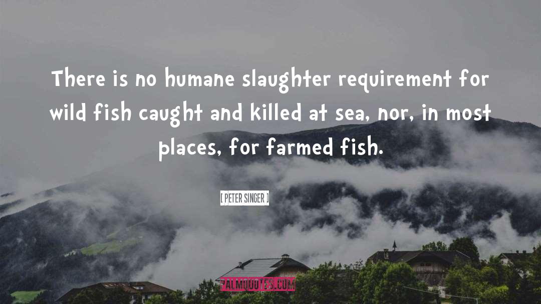 Farmed Fish quotes by Peter Singer