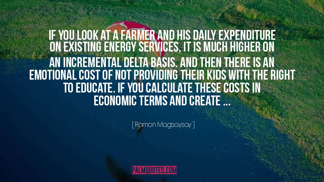 Farmers Economy quotes by Ramon Magsaysay