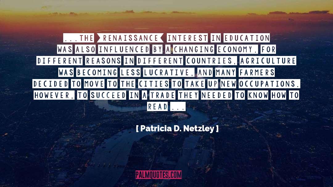 Farmers Economy quotes by Patricia D. Netzley