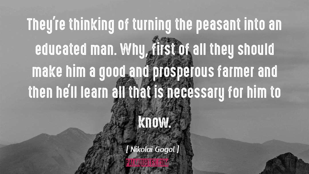 Farmers quotes by Nikolai Gogol