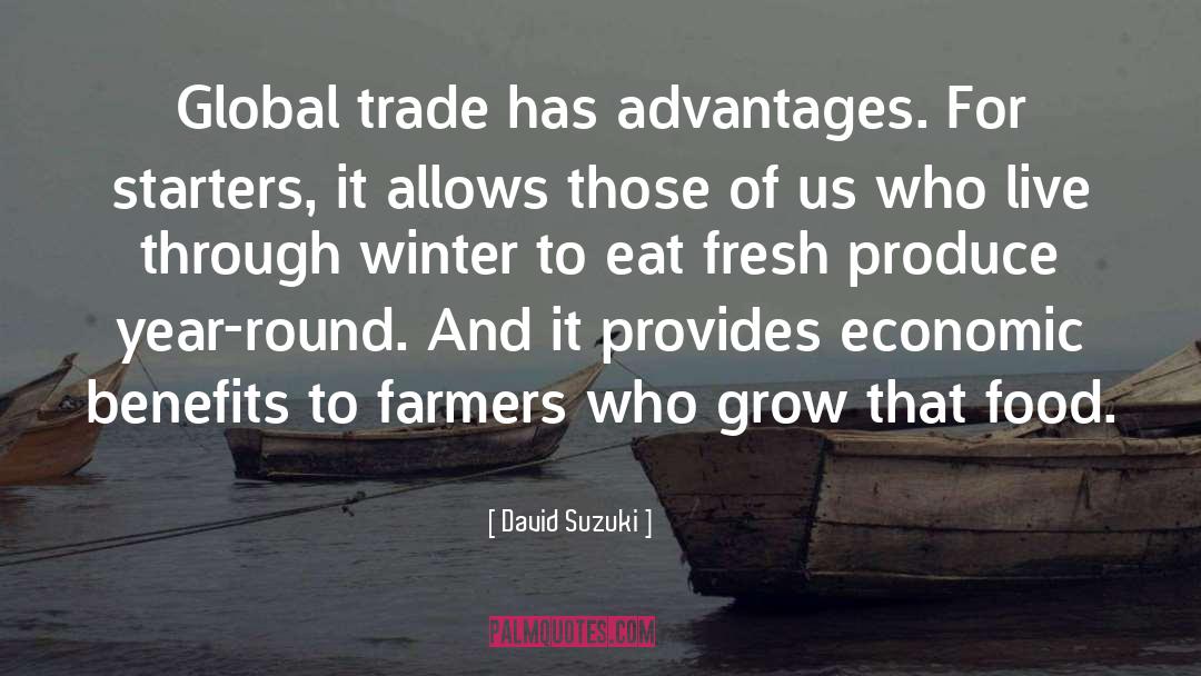 Farmers quotes by David Suzuki