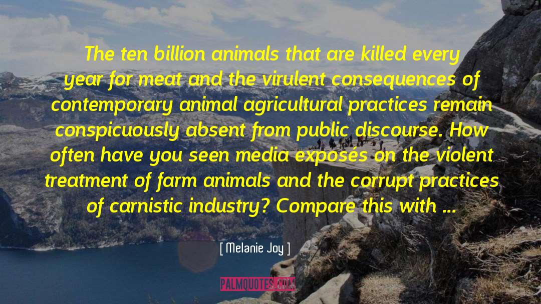 Farms quotes by Melanie Joy