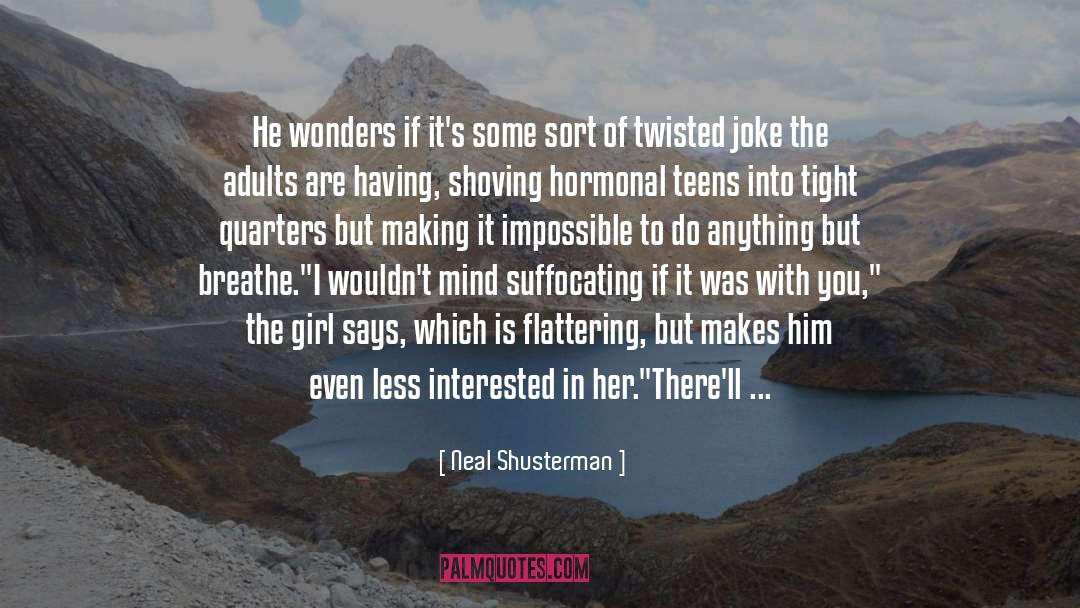 Fart Joke quotes by Neal Shusterman