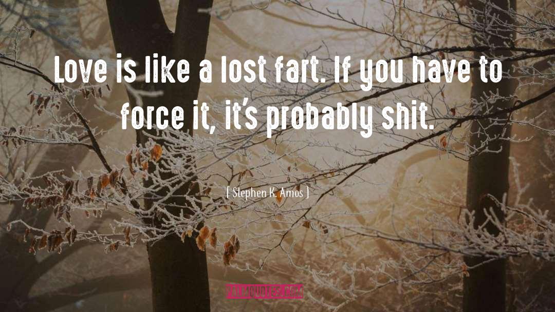 Fart quotes by Stephen K. Amos