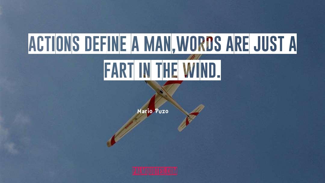 Fart quotes by Mario Puzo