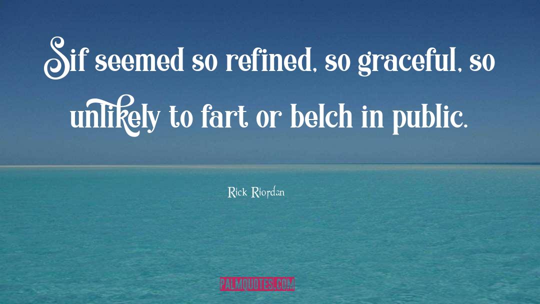 Fart quotes by Rick Riordan
